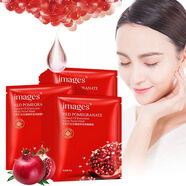 形象美紅石榴金萃瑩潤隱形 面膜片裝瑩潤嫩滑保濕水潤肌膚 散裝30g*10片（實(shí)惠裝）