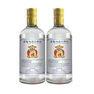 京都二鍋頭窖藏原漿出口型白酒56度北京二鍋頭固態(tài)法清香型白酒財神酒 56度 750mL 2瓶
