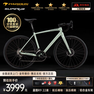 瑞豹【免安裝】瑞豹super al自行車公路車公路自行車成人公路車自行車 M|灰豆綠 R9套件 免安裝