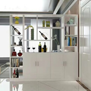 柚韻進(jìn)門(mén)玄關(guān)柜鞋柜一體客廳隔斷酒柜置物柜屏風(fēng)裝飾柜簡(jiǎn)約現代間廳柜 180長(cháng)白色四門(mén) 帶貨到樓下自行安裝