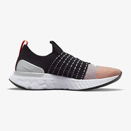 耐克（NIKE）Phantom Run Flyknit 2 輕量緩震透氣舒適襪套男士跑步鞋 黑粉DQ7647-001 41 碼/US8