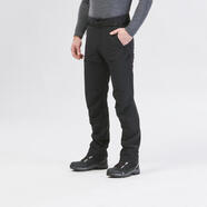 迪卡儂（DECATHLON）戶(hù)外加絨長(cháng)褲男防風(fēng)防水工裝褲登山褲彈力戶(hù)外休閑褲ODT1 SH500 曜石黑 L / W34 L32