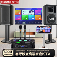 萬利達(dá)專業(yè)家庭ktv音響套裝全套k歌卡拉ok組合音箱投影智能點歌機 [專業(yè)級]12吋音響套裝+3T點歌
