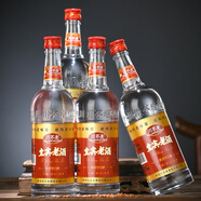 川不老 四川白酒 宜賓純糧食釀造酒52度2瓶4瓶濃香型大曲瓶裝白酒 38%vol 500mL 4瓶 宜賓老酒38度四瓶 陳年窖酒