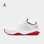耐克（NIKE）男鞋 秋季新款AIR JORDAN 11運動鞋實戰(zhàn)場上訓練耐磨籃球鞋 CW0784-161白紅 41