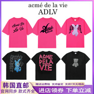 OEINGadlv韓國潮牌短袖玫紅色尹凈漢情侶小熊T恤兔子糖果色女t恤衫 黑色 更多款式請聯(lián)系客服 均碼 1碼150斤以?xún)?
                                         title=