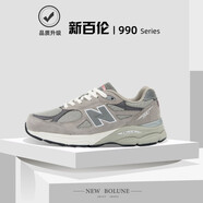 新百倫官方元祖灰復(fù)古運(yùn)動(dòng)鞋男鞋女鞋N990秋冬新款N992步老爹鞋 旗艦新百倫990深灰 45