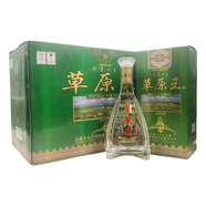 草原王酒38度500ml/瓶 清香型 純糧酒 酒廠直發(fā) 內(nèi)蒙古太仆寺旗 38%vol 3000mL 6瓶 500ml/瓶