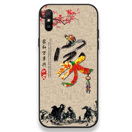 永不變適用小米R(shí)edmi 12c紅米8a/9a/10a手機(jī)殼7a中國(guó)風(fēng)6a防摔全包軟膠殼國(guó)潮男女情侶款卡通 家和萬(wàn)事興 紅米9A