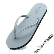 維諾亞夏季人字拖男款外穿越南時(shí)尚潮流個(gè)性?shī)A腳橡膠防滑沙灘鞋拖鞋男 【款】細帶  淺灰色 44 【標準運動(dòng)鞋碼】
