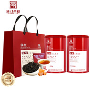 蒲門云南滇紅茶茶葉原味工夫紅茶一級古樹紅茶濃香散裝中國紅罐禮品茶 大罐紅禮盒300克*2罐