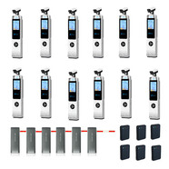 WEDOTECH車(chē)牌識別系統一體機直桿道閘 紅色