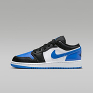 耐克（NIKE）JORDAN 1 GS AJ1 LOW低幫籃球鞋 白藍(lán)黑553560-140 40