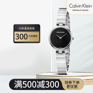 卡文克萊（Calvin Klein） 女石英表女士手表Wavy波浪系列玫瑰金帶女表女士腕表 K8G23141