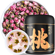 陳一凡 桃花茶 新鮮桃花干手工挑選無硫熏桃花瓣泡水喝花草養(yǎng)生茶40g