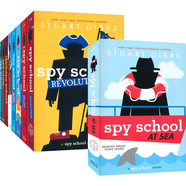 The Spy School Vs. Spyder 間諜學(xué)校 英文章節書(shū) 特工主題 驚險刺激 青少年課外讀物 8-12歲 英文原版進(jìn)口 章節書(shū) 間諜學(xué)校9冊【8-12歲】