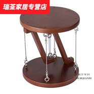 默然諾爾張拉整體結(jié)構(gòu)懸浮反重力擺件家居模型創(chuàng)意節(jié)日玩具送禮物品 胡桃色