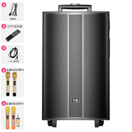 索愛(ài) (soaiy)SA-T55/T30拉桿音響戶(hù)外廣場(chǎng)舞電視電腦投影儀手機唱歌音響會(huì )議主持促銷(xiāo)演講藍牙音響 SA-T30(12英寸）配4個(gè)無(wú)線(xiàn)話(huà)筒