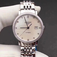 【二手99新】浪琴博雅系列 鉆石手表女款 自動(dòng)機械表時(shí)尚潮流款商務(wù)休閑風(fēng) L4.310.0.87.6外圈鉆石直徑29毫米