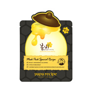 春雨（Papa recipe）黑色清潔毛孔蜂蜜面膜1片 補(bǔ)水保濕溫和控油敏肌可用 全新升級(jí)