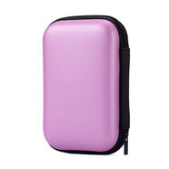 小潔匠選適用小米口袋照片打印機保護套于收納包25寸移動(dòng)硬盤(pán)硬殼整理包 粉色