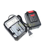 以琛新速奇 冠誠 卡拓118V128V168V188V沖擊扳手角磨機鋰電池充電器 配套鋰電池十節(jié)電芯+座充