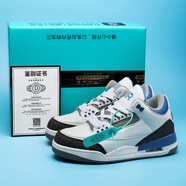aj4官網(wǎng)電母男鞋低幫莆田純原高-版本aj3白水泥高幫女運動鞋大童 aj3賽車藍(lán) 40碼