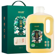 得爾樂(lè )山茶油2L 有機油茶籽油 低溫壓榨一級食用油