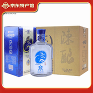 洮兒河（TAOERHE）白酒五年5年陳釀 濃香酒 東北特產(chǎn)高粱酒整箱 38度 500mL 6瓶 藍色