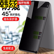韓茲【2片裝】適用于榮耀暢玩7x鋼化膜防窺膜榮耀暢玩6x鋼化膜抗藍(lán)光高清防指紋防刮保護(hù)屏幕手機(jī)貼 暢玩7X【防窺膜】鋼化膜*2片裝