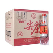 五糧液 尖莊 白酒 五糧液 濃香型白酒 52度 500mL 12瓶 尖莊曲酒紅標