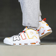 耐克（NIKE）Air More Uptempo皮蓬大AIR白藍黃黑白熊貓籃球鞋921948-003 921948-003 午夜藍 39