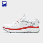 斐樂（FILA）男鞋BOA NUVOLE 2路跑鞋春季柔云鞋2運動鞋 杰出白-BA 39