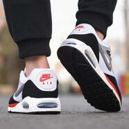 耐克（NIKE）官方艦店男鞋夏季新款運(yùn)動(dòng)鞋AIR MAX后掌可視氣墊鞋休閑鞋跑步鞋 511416-104/AIR MAX/白灰紅色 41