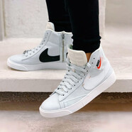 耐克（NIKE）女鞋夏季新款BLAZER MID開拓者高幫休閑鞋板鞋運動鞋BQ4022 BQ4022-400 36.5
