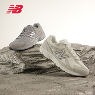 NEW BALANCE NB 官方休閑鞋女鞋休閑復古低幫奶油白色潮鞋運動鞋480系列 奶油色 W480ST5 37.5 (腳長24cm)