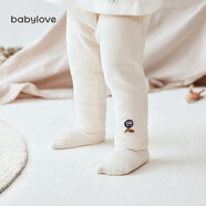 babylove嬰兒褲子春秋款彈力打底褲女寶寶休閑褲居家內穿百搭長(cháng)褲