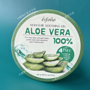 esfolio韓國原裝ALOEVERA蘆薈膠抗痘淡印曬后修護補水免洗面膜 300ml 300ml