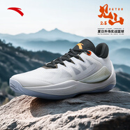 安踏（ANTA）【見(jiàn)山2.5 RETRO】籃球鞋男緩震耐磨舒適透氣運動(dòng)健身訓練鞋 象牙白-1 40 (男7碼)