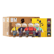 牛欄山二鍋頭 新品 工匠牛 生旦凈丑 京韻系列清香型典藏優(yōu)級白酒 53度 500mL 4瓶 整箱裝