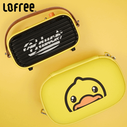 洛斐LOFREE 毒奏藍(lán)牙音箱小音響 便攜桌面無線復(fù)古半夏墨金 小黃鴨主題 官方標(biāo)配