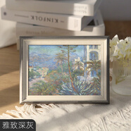 維佳框業(yè)WIKEA相框定制擺臺(tái)8寸八12畫框裝裱掛墻訂做A3a4油畫框外框裱框架木框 雅致灰 8開/k掛墻【可放26.6x38.0cm】