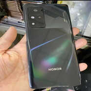 榮耀（HONOR）適用于榮耀v40原裝后蓋玻璃V40輕奢版原廠拆機電池蓋后屏替換后殼 榮耀v40【亮黑色】原裝后蓋 帶鏡框鏡片背膠散熱貼