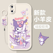 天美嘉 適用蘋(píng)果X手機殼iphoneXR卡通冰淇淋庫洛米新款xsmax硅膠軟殼可愛(ài)帕恰狗全包防摔保護套女款 古董白P-滿(mǎn)杯庫洛米白【配吊墜掛繩】 蘋(píng)果X