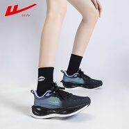 回力氣墊鞋透氣網(wǎng)跑鞋厚底減震防滑休閑女鞋輕便軟底慢跑網(wǎng)面跑步鞋 1598暗黑紫 38 尺碼標(biāo)準(zhǔn)