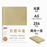 趁早2025薄本效率手冊軟抄本兩日一頁A5日計(jì)劃本日程本256頁高顏值辦公記事本筆記本子手賬-日進(jìn)斗金