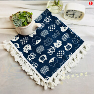 EACHY投影儀防塵蓋布適配海信激光電視主機防塵罩打印機套機頂盒投影儀 藍底貓-N56 120*170(茶幾)