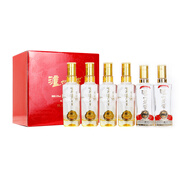 瀘州老窖濃香型白酒 52度 100mL 6瓶 B4K2小酒禮盒裝