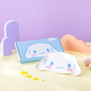 HELLO KITTY（凱蒂貓）三麗鷗陶瓷碗盤餐具套裝可愛卡通兒童盤子飯碗個人專用家用高顏值 玉桂狗造型同林盤