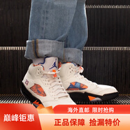 耐克（NIKE）男女鞋Air Jordan 5 AJ5 X Off White OW聯(lián)名解構(gòu)黑籃球鞋 136027-440888-148 航班 40.5